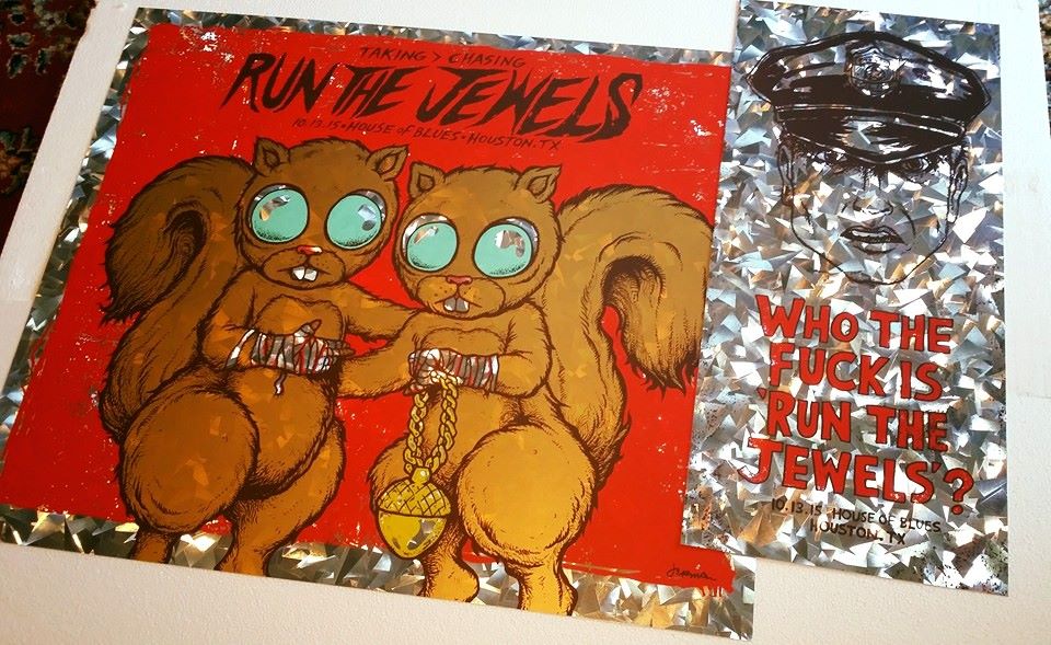 RUN THE JEWELS (2015) (BOTH POSTERS / ALL VARIANTS)