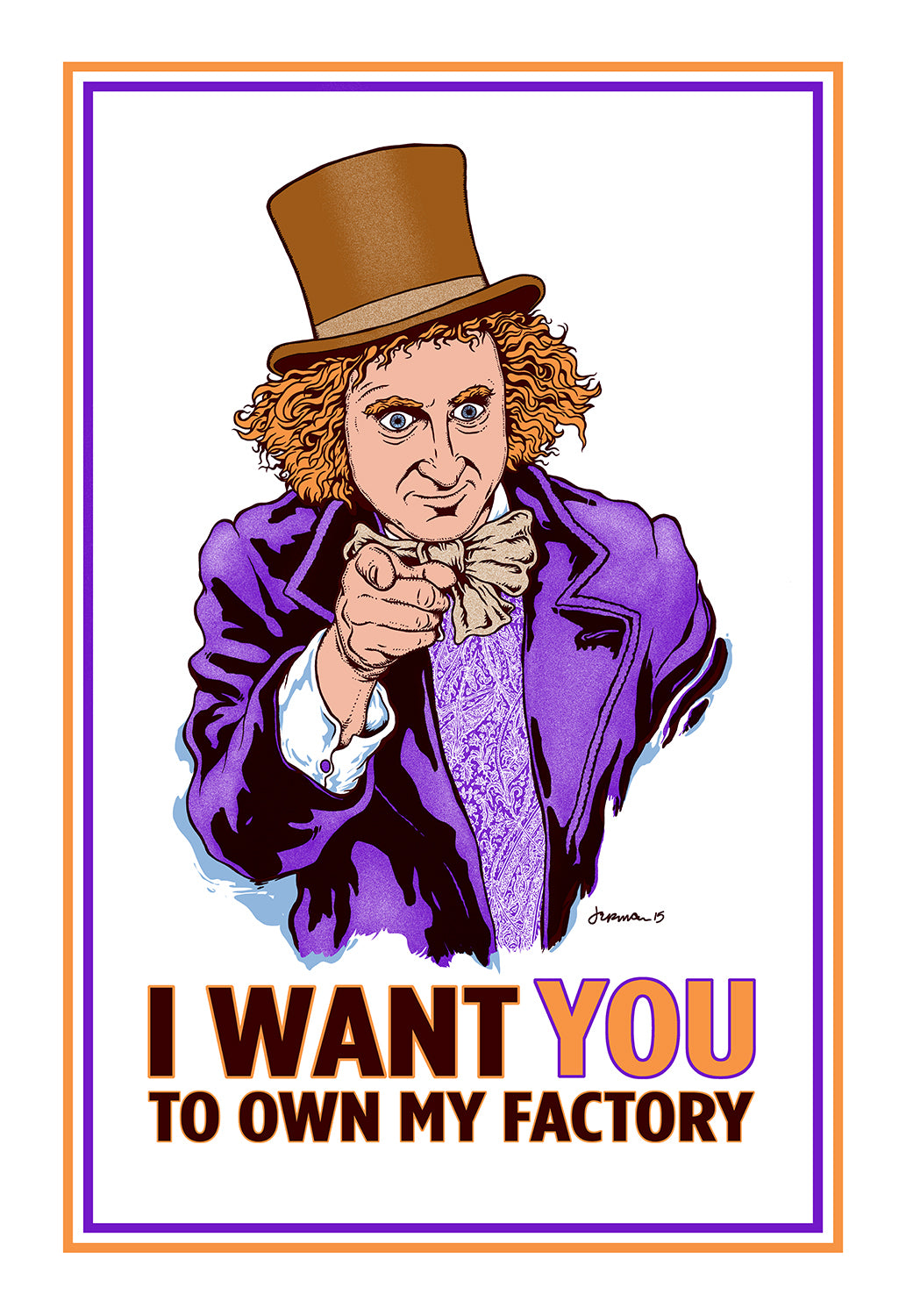 'I WANT YOU...' Art Print (FULL SIZED)