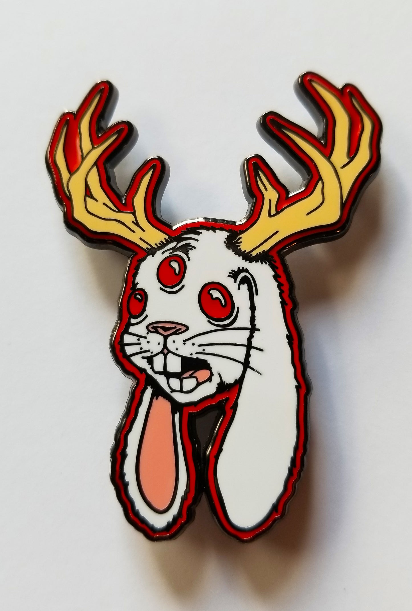 Jackalope Enamel Pin