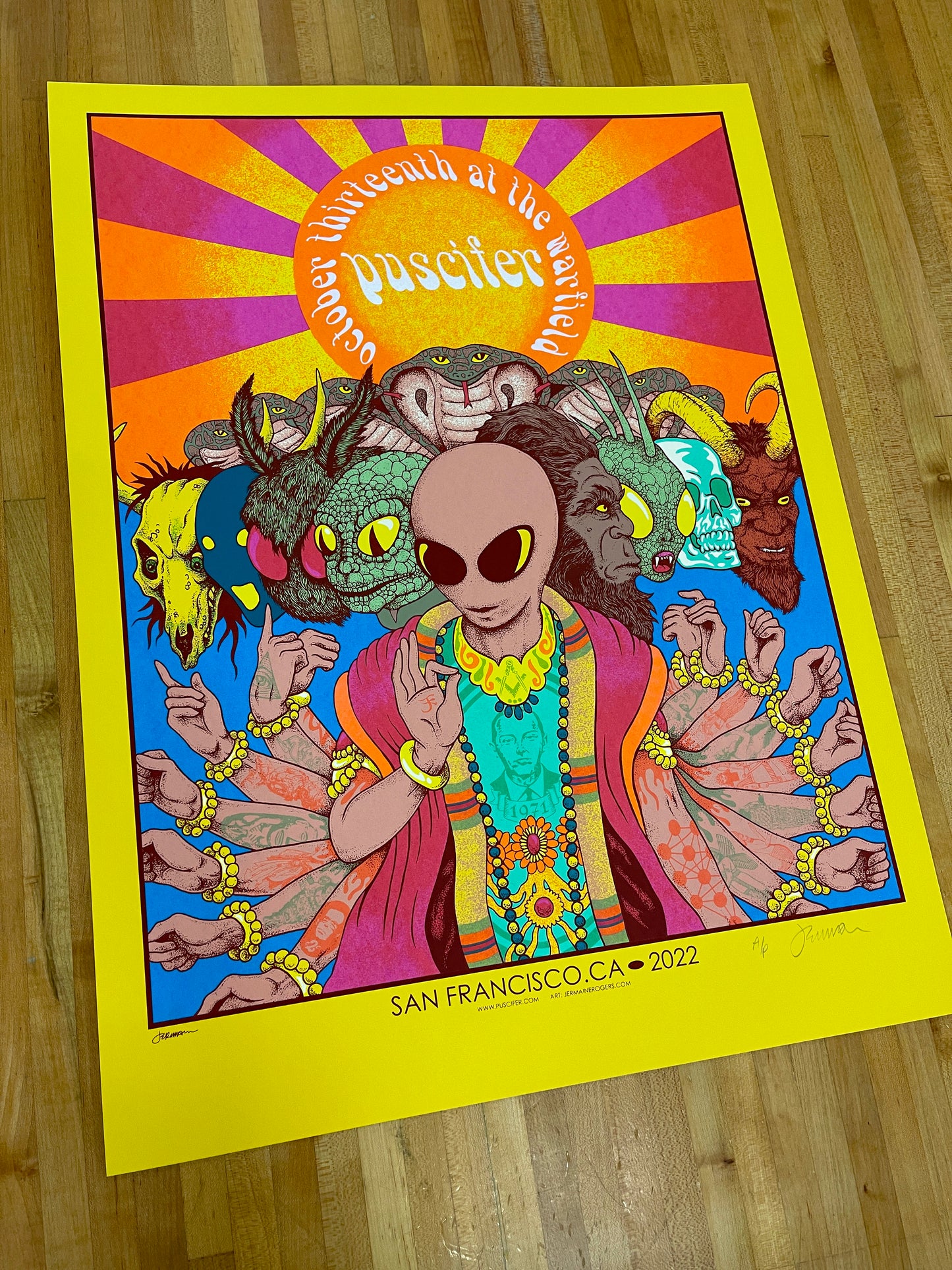PUSCIFER (San Francisco 2022) Artist Edition & Variants