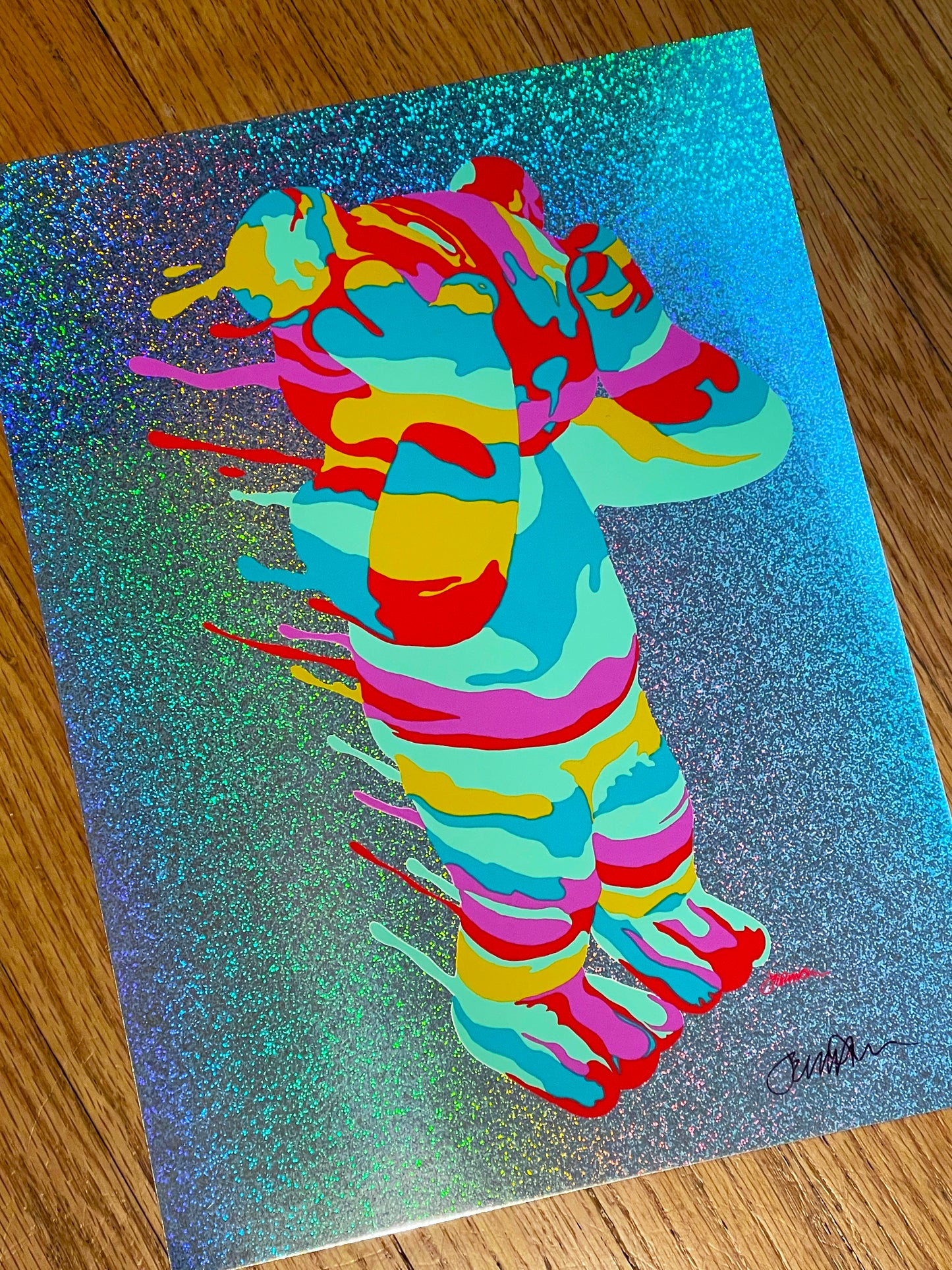 - 'All That Glitters...' Mini Print (SPARKLE FOIL VARIANT)