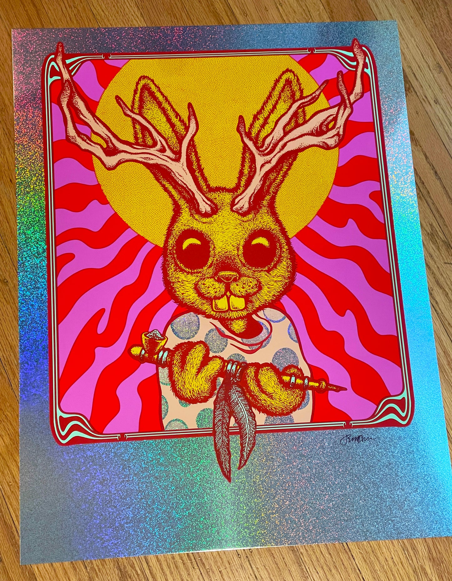 'Shaman' Art Print (Sparkle Foil Variant)