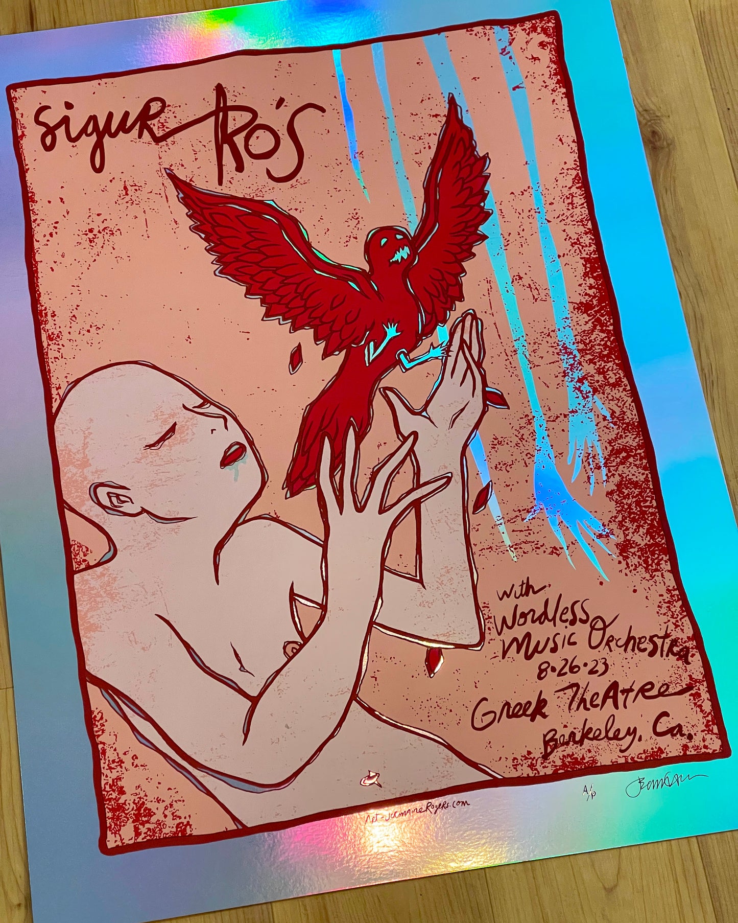 SIGUR ROS (8/26/23) Stardream Opal & Holographic RAINBOW FOIL Editions