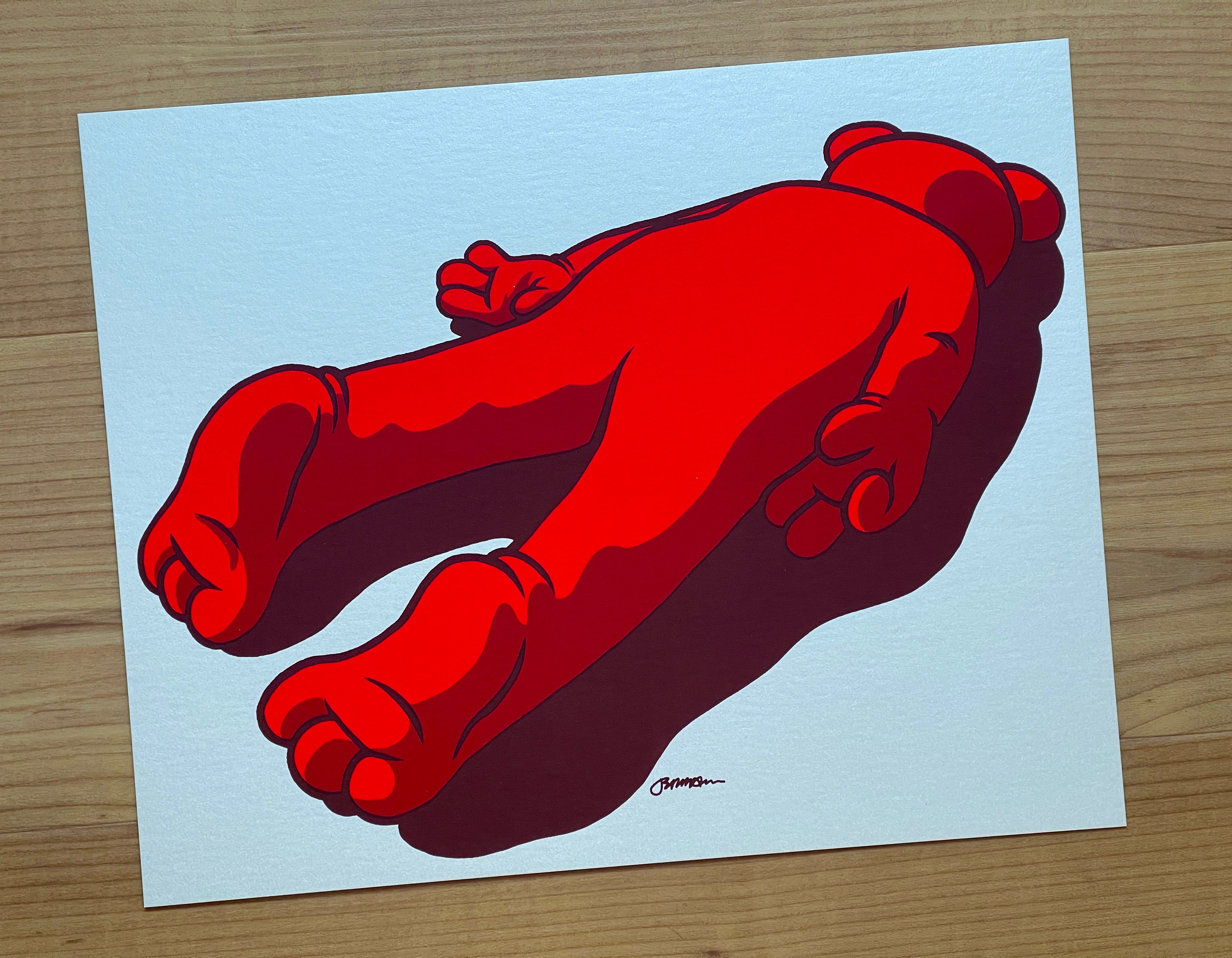 'Falling Apart' Mini Art Print s/n Artist Proof Edition Jermaine Rogers