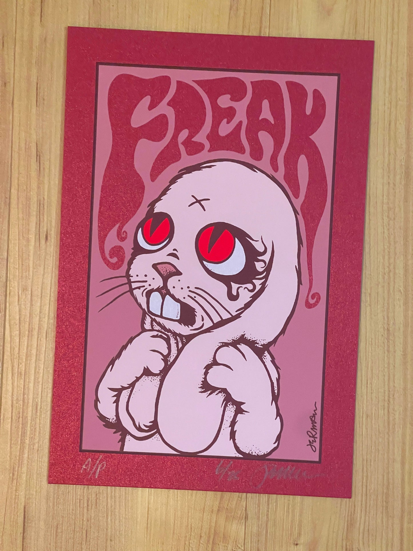 FREAK Mini Print (Stardream RED WINE Variant)