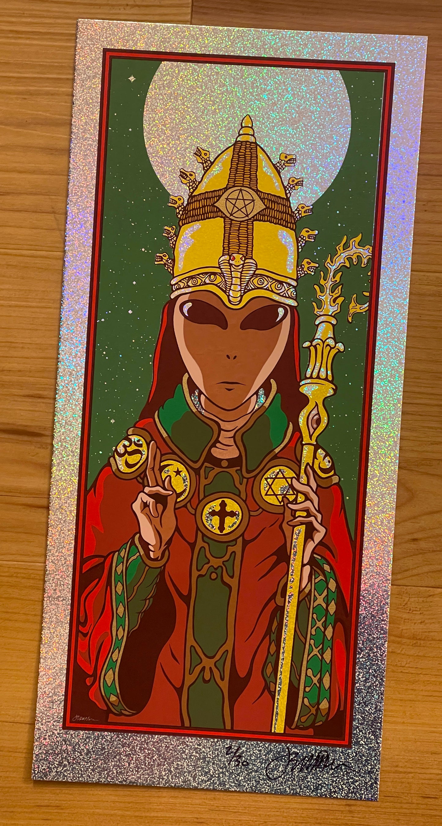 Architect (The Hierophant) SPARKLE FOIL Variant