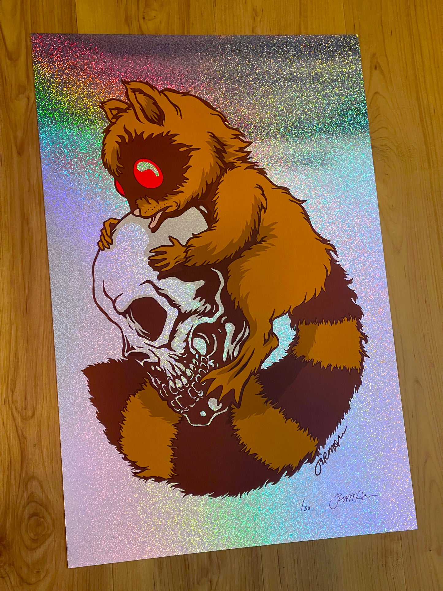 'Young Ones' Art Print (Sparkle Foil Variant)