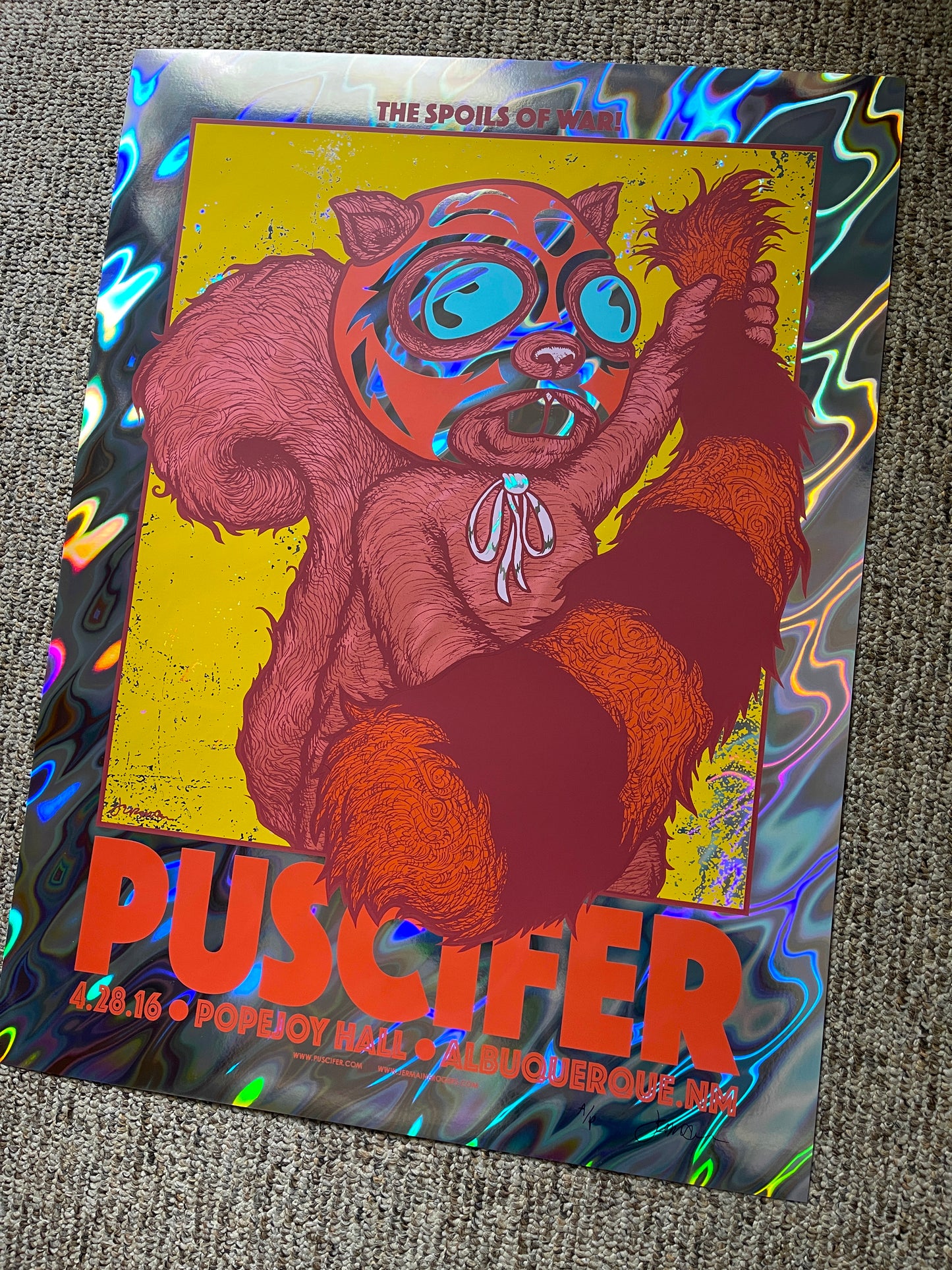 PUSCIFER (2016 Albuquerque, NM) Artist Edition & Variants