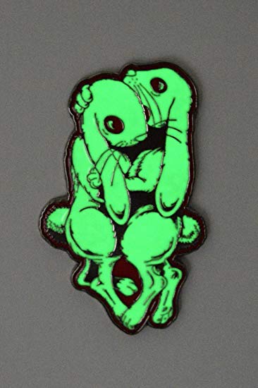 We Carry Each Other Glow Enamel Pin