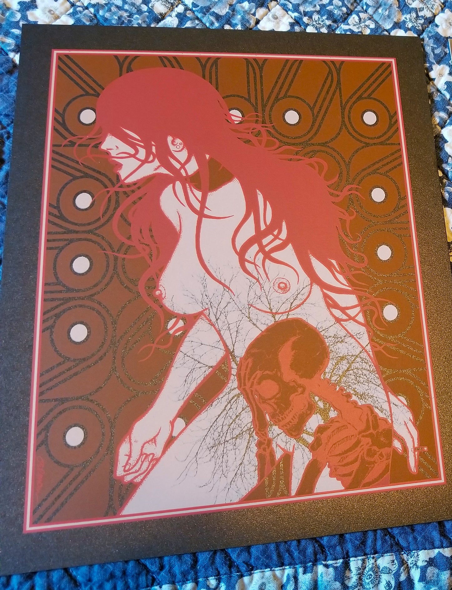 'Placed Inside, Safe & Sound' Mini Art Print (DEFTONES)