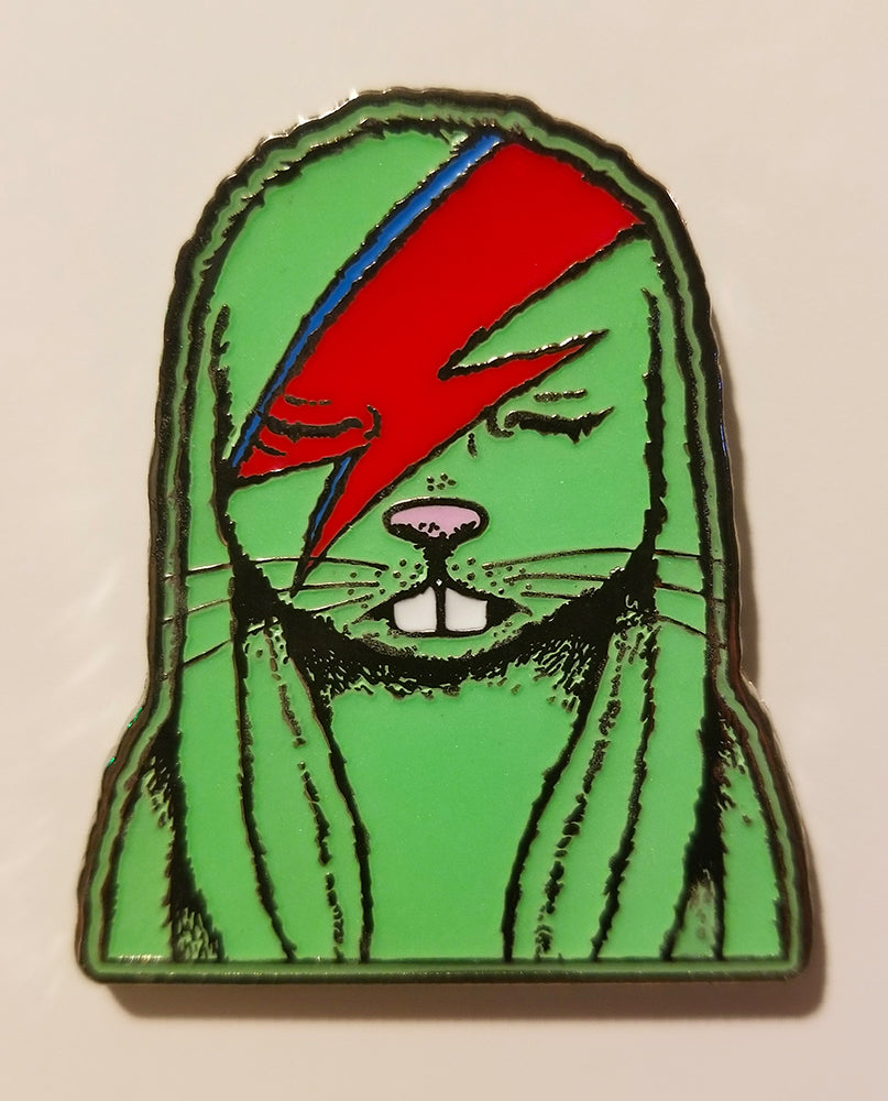 HALLOWEEN SALE! Aleppin Sane GLOW-IN-THE-DARK Enamel Pin - Only 10 Bucks!
