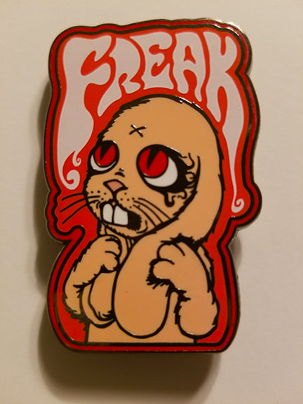 Freak Enamel Pin