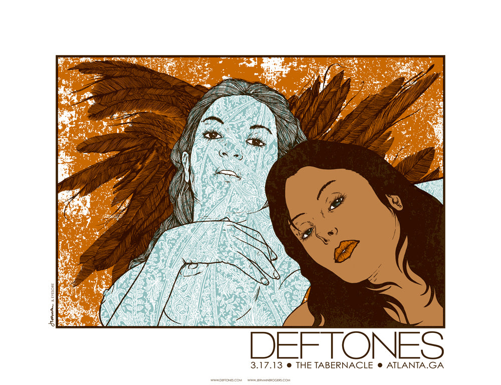 DEFTONES (Atlanta) 2013 (FILE COPIES & BLUE RASPBERRY VARIANTS!)