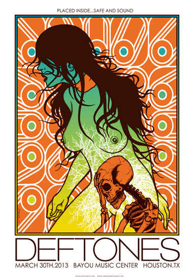 DEFTONES (Houston 2013) Artist Proofs