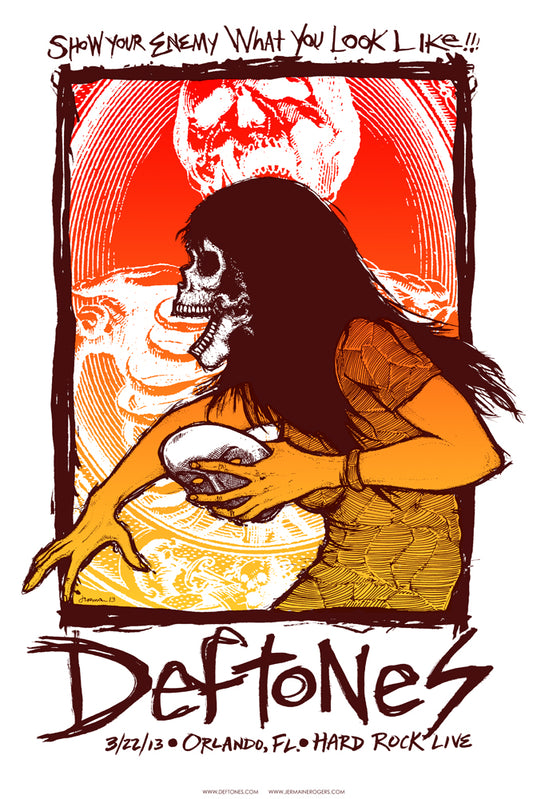 DEFTONES (Orlando 2013) Artist Proofs