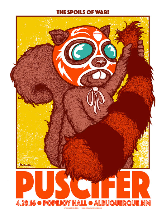 PUSCIFER (2016 Albuquerque, NM) Artist Edition & Variants