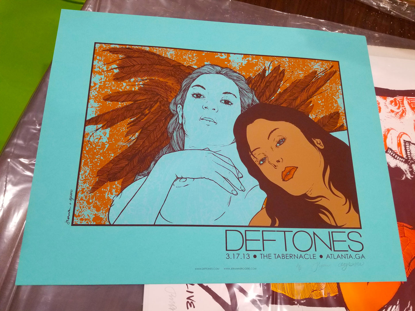 DEFTONES (Atlanta) 2013 (FILE COPIES & BLUE RASPBERRY VARIANTS!)