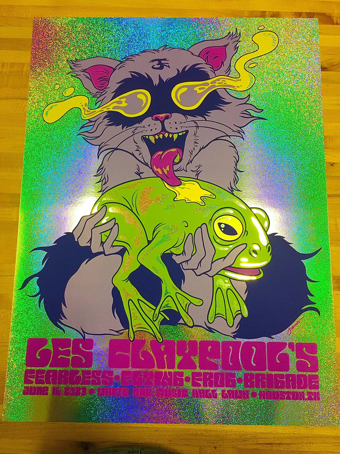 Les Claypool's Fearless Flying Frog Brigade Artist Edition & Variant