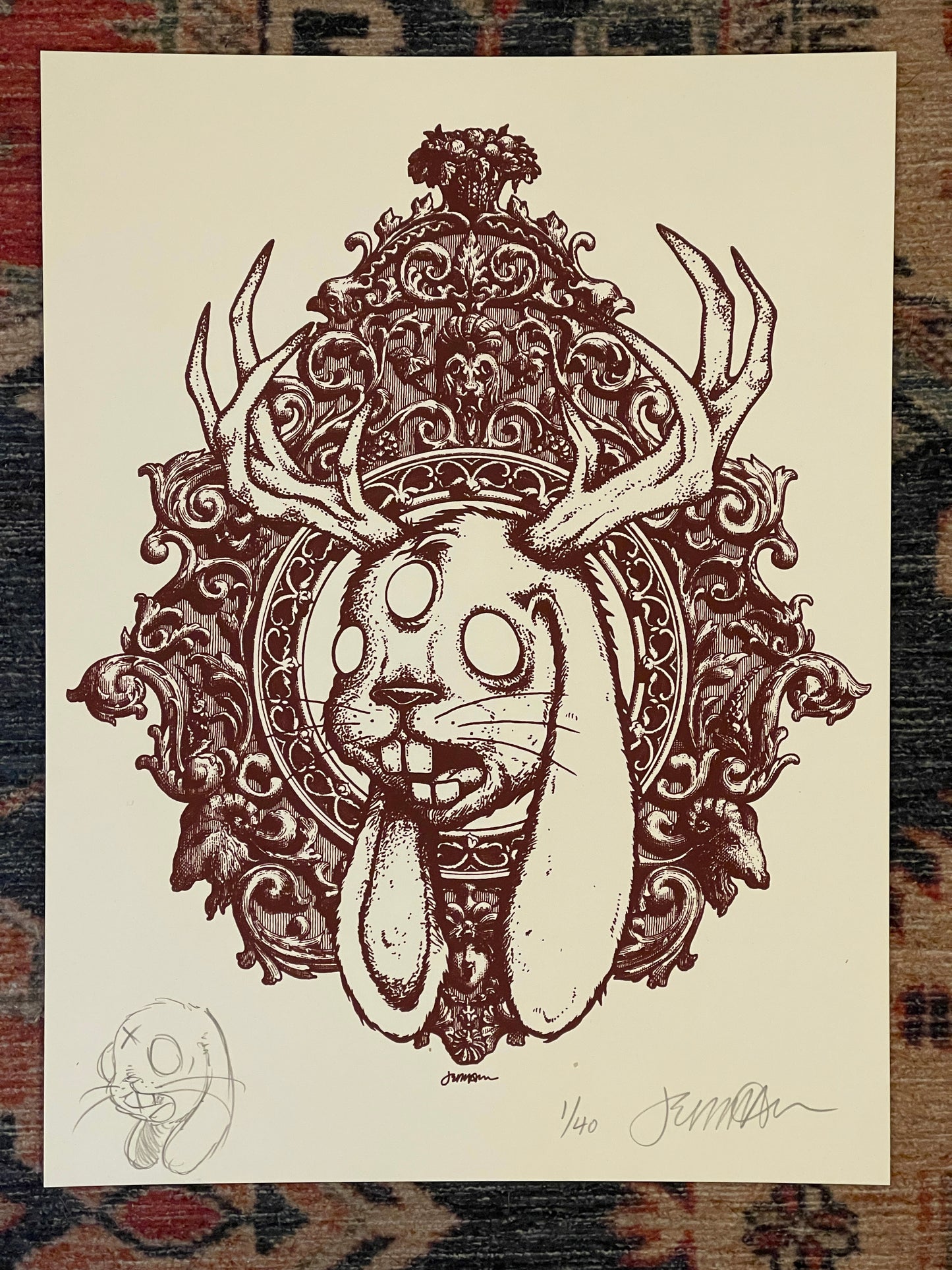 Rare KEYLINE Print Editions - 'The Old Ones' / 'The Eternal Ride...' / 'The Jackalope' / 'But, It's Your Right!'