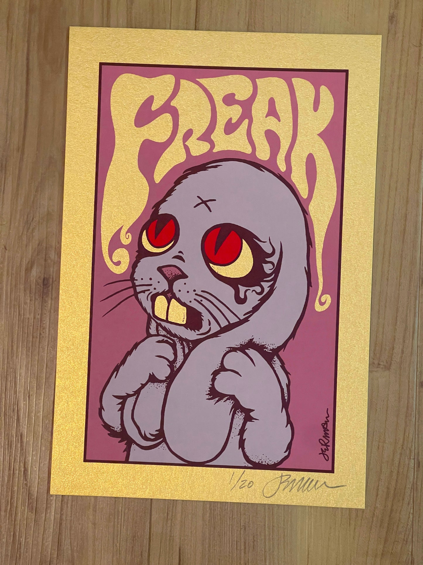 FREAK Mini Print (Stardream Gold Variant)