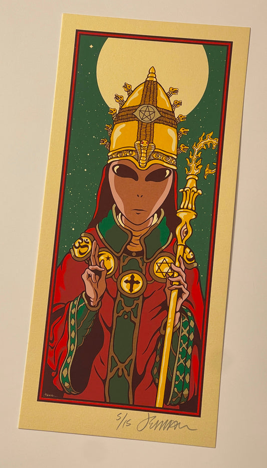 Architect (The Hierophant) SOFT GOLD Variant