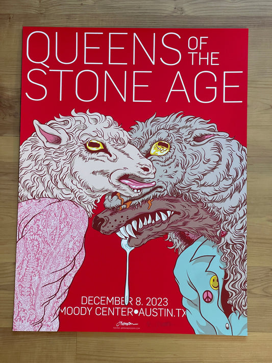 QUEENS OF THE STONE AGE (Austin 2023) Show Ed. ARTIST PROOF