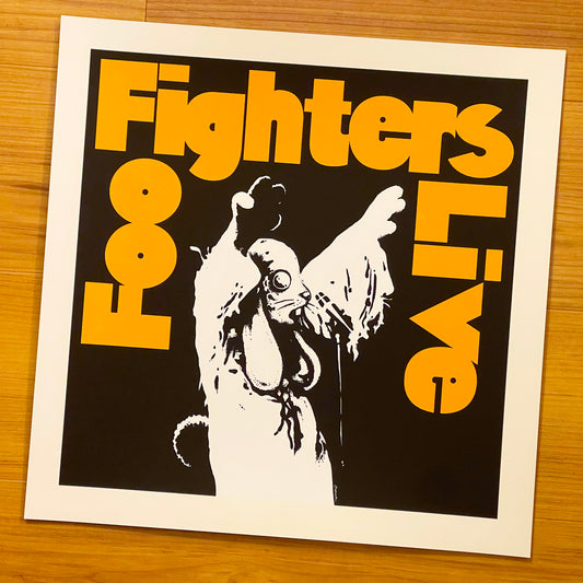 FOO FIGHTERS LIVE! (2015) Mini Print