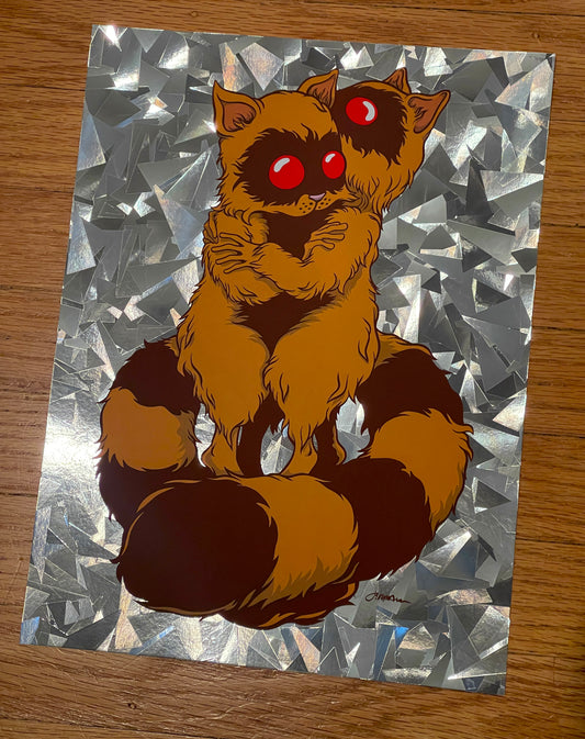 - WE CARRY EACH OTHER (Hiding Places) Mini Art Print (SHATTERED FOIL) -