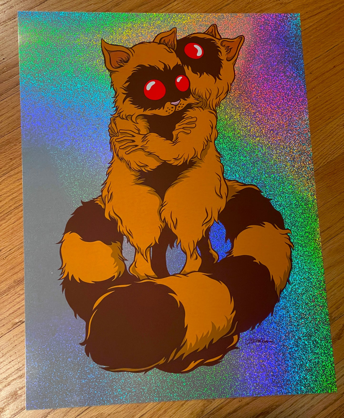 - WE CARRY EACH OTHER (Hiding Places) FULL SIZE Art Print (Sparkle FOIL) -