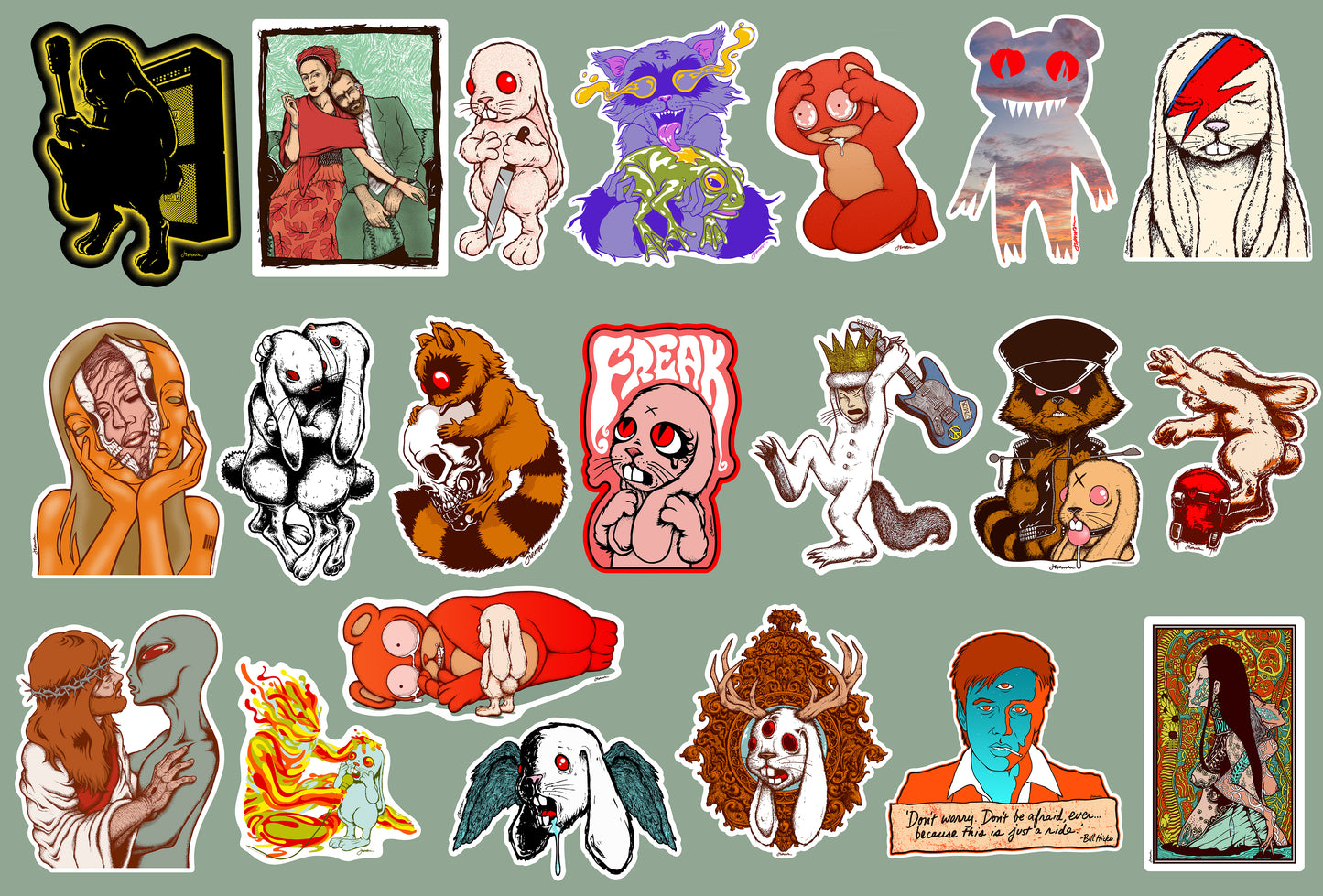 FULL STICKER SET