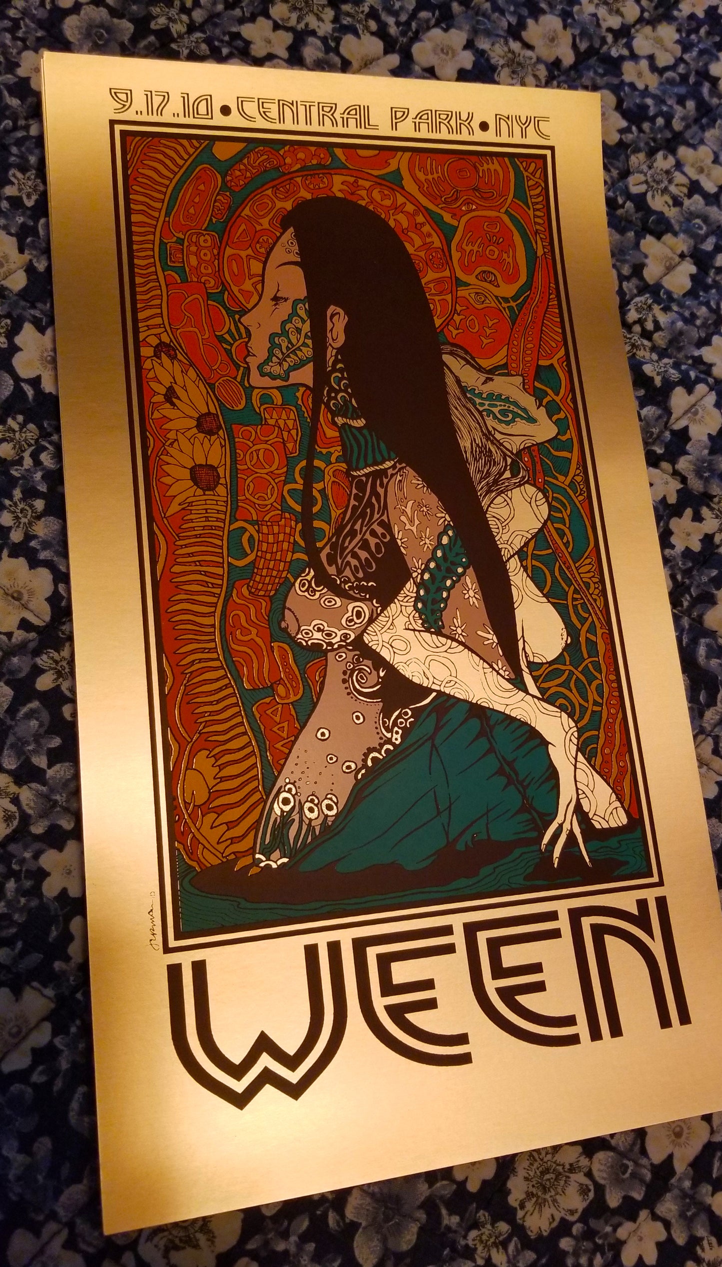 WEEN (NYC Central Park 2010) Mini Print (VARIANTS)