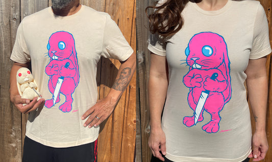 CHOICES Ultraviolet T-Shirt (Cream)